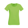 Lady Fit Performance T-Shirt in lime