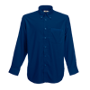 Long Sleeve Oxford Shirt in navy