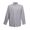 Long Sleeve Oxford Shirt in oxford-grey