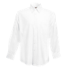 Long Sleeve Oxford Shirt in white