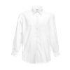 Long Sleeve Poplin Shirt in white