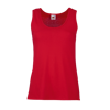 Lady Fit Value Vest in red