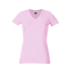 Lady Fit V Neck T-Shirt in light-pink