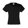 Girls Value T-Shirt in black