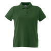 Lady Fit Premium Pique Polo Shirt in bottle-green