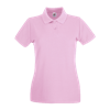 Lady Fit Premium Pique Polo Shirt in light-pink