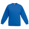 Kids Drop Shoulder Sweatshirt in royal-blue