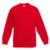 Kids Premium Raglan Sweatshirt in red
