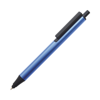 Flute Soft Stylus Metal Pens in blue