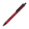 Flute Soft Stylus Metal Pens in red