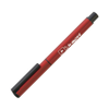 Flute Roller Metal Pens in red