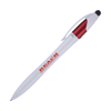 Triple Ink Stylus Pen in red