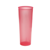 Long Drink Glass Pevic in red