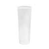 Long Drink Glass Pevic in white