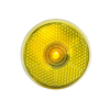 Clip Reflective Flashlight Flash in yellow