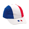 Cap Country in blue-white-red