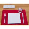 Table Mat Irsan in red