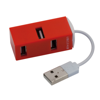 USB Hub Geby in red