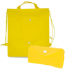 Foldable Drawstring Bag Nomi in yellow