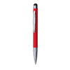 Stylus Touch Ball Pen Silum in red