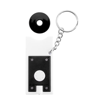 Keyring Coin Lottax in black