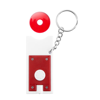 Keyring Coin Lottax in red