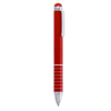 Stylus Touch Ball Pen Balki in red