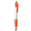Stylus Touch Ball Pen Clurk in orange
