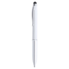 Stylus Touch Ball Pen Lampo in white