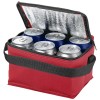 Spectrum 6-can Cooler Bag in red