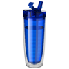 Sipper Insulated Tumbler in transparent-blue
