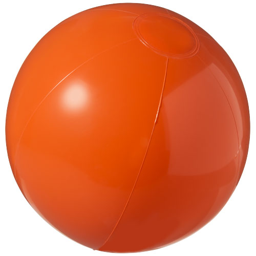 Bahamas solid beach ball in orange