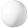 Bahamas solid beach ball in white-solid