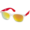 California exclusively designed sunglasses in transparent-red