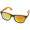 Baja sunglasses in black-solid-and-orange