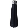 Duke 500 ml copper vacuum insulated water bottle in Solid Black