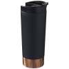 Peeta 500 ml copper vacuum insulated tumbler in Solid Black