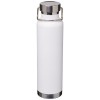 Thor 650 ml copper vacuum insulated sport bottle in White