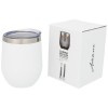 Corzo 350 ml copper vacuum insulated cup in White