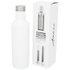 Pinto 750 ml copper vacuum insulated bottle in White