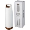 Valhalla 600 ml copper vacuum insulated water bottle in White
