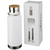 Thor 480 ml copper vacuum insulated water bottle in White
