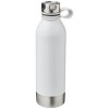 Perth 740 ml stainless steel sport bottle in White
