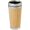Bambus 450 ml tumbler with bamboo outer in Brown