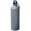 Oregon 770 ml matte water bottle with carabiner in Grey