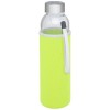Bodhi 500 ml glass sport bottle in Lime Green