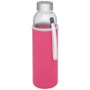 Bodhi 500 ml glass water bottle in Pink