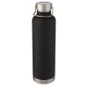 Thor 1 L copper vacuum insulated water bottle in Solid Black