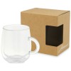 Iris 330 ml glass mug in Transparent Clear