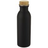 Kalix 650 ml stainless steel water bottle in Solid Black